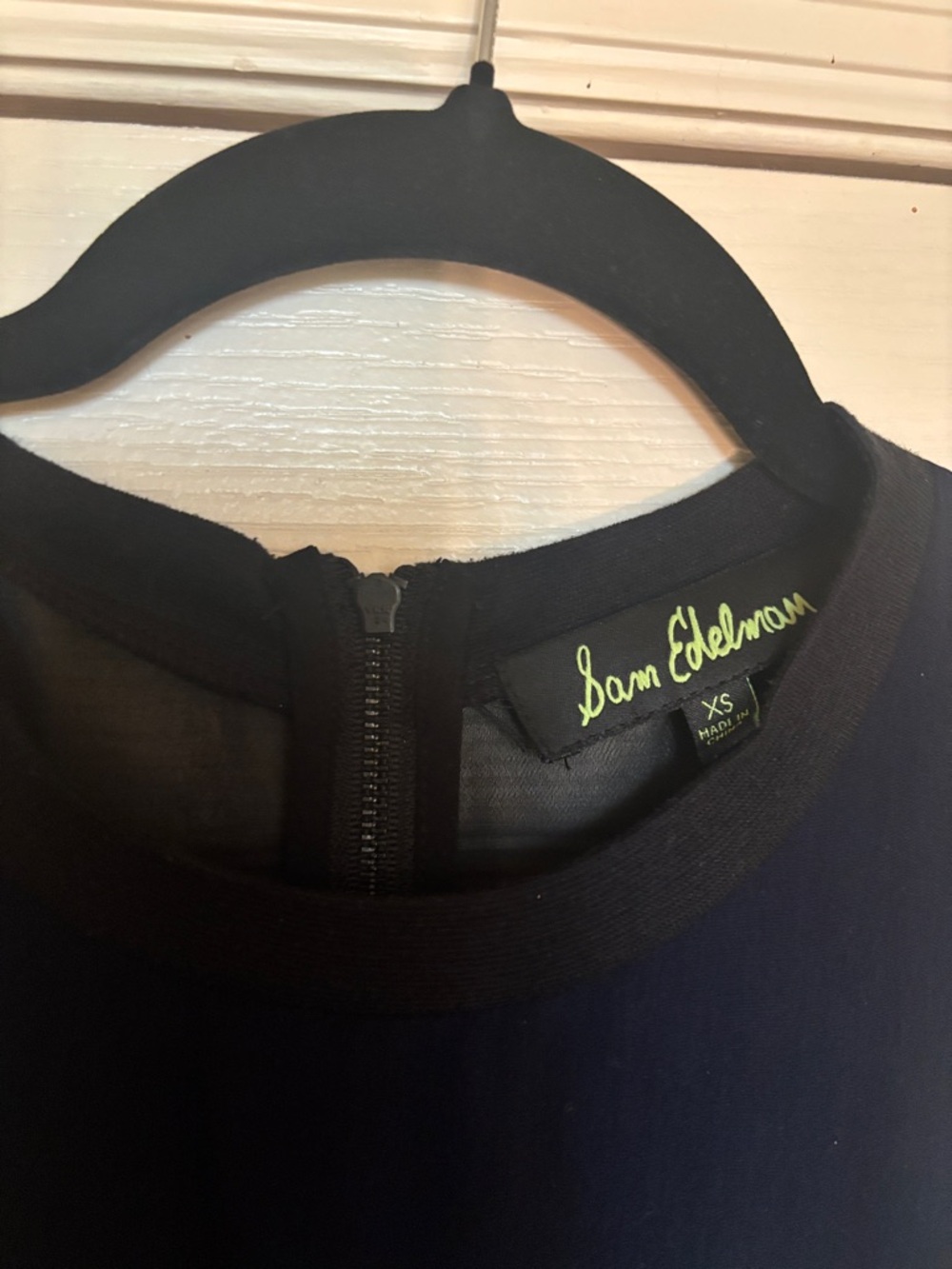 Sam Edelman Black and Blue Dress